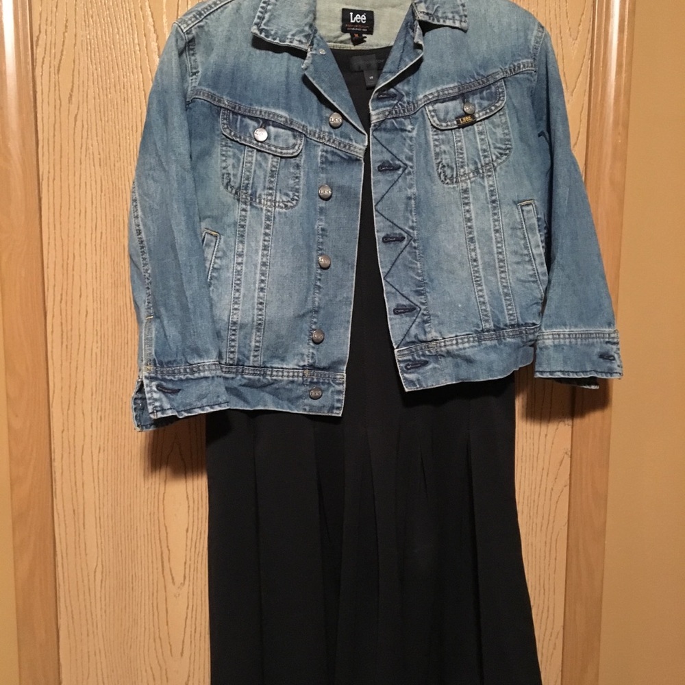 Blue jean crop jacket